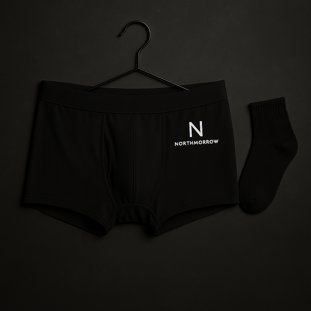 button for the daily essentials socks