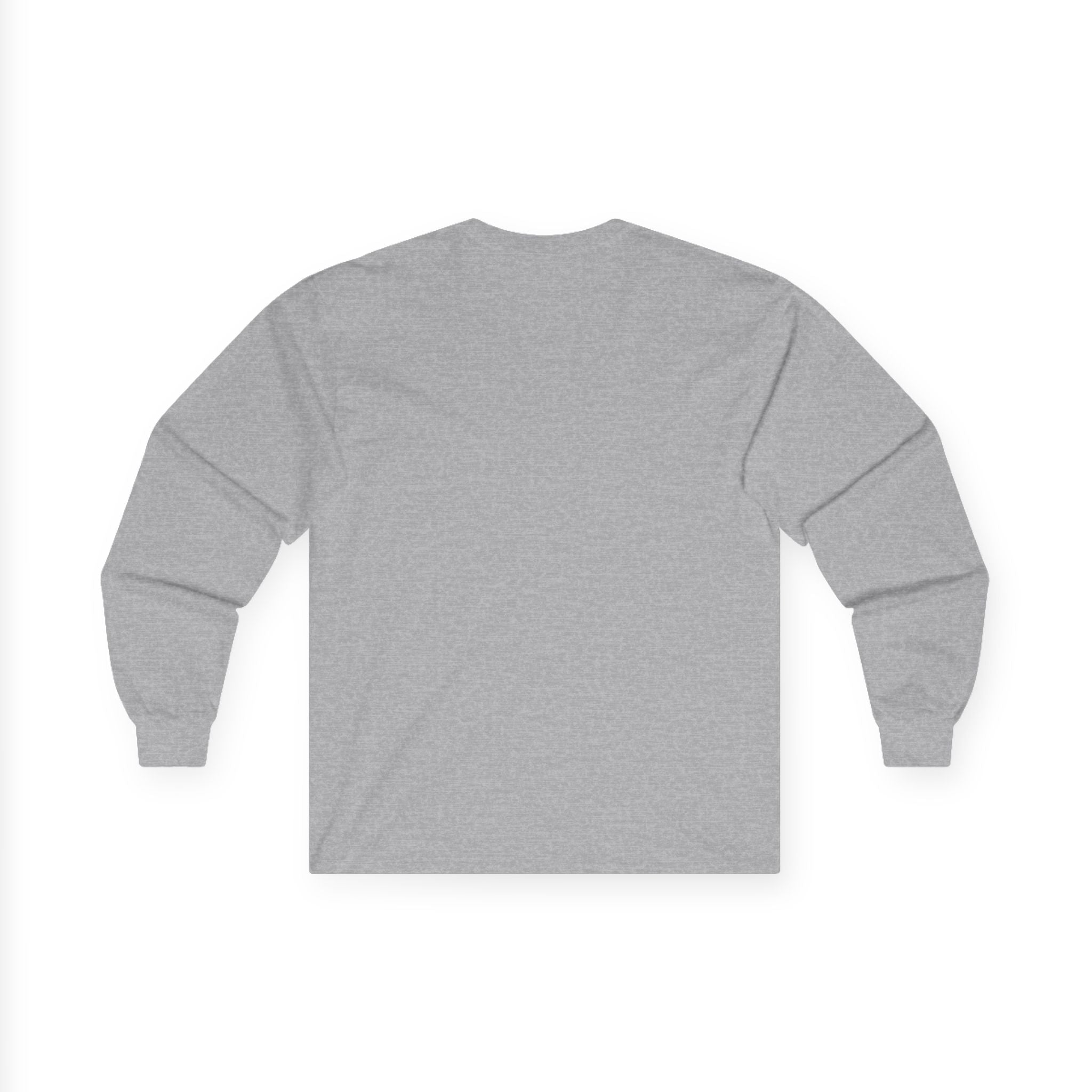  back view of the Gray NorthMorrow long sleeve shirt
