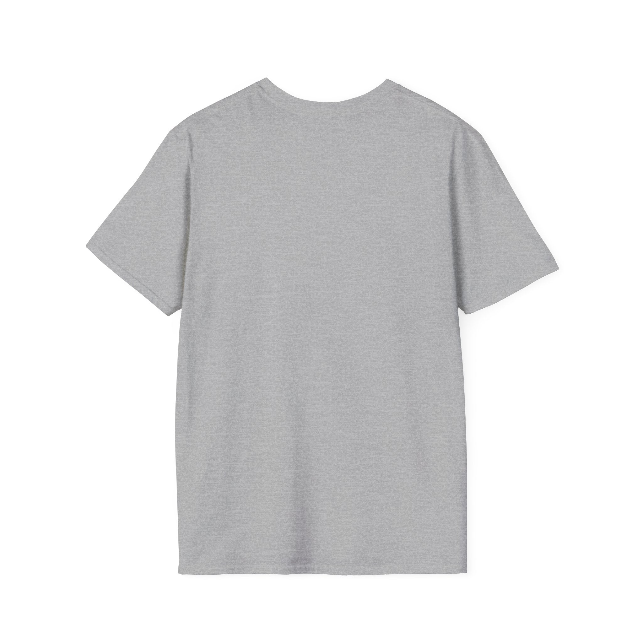 back view of the Gray t-shirt 