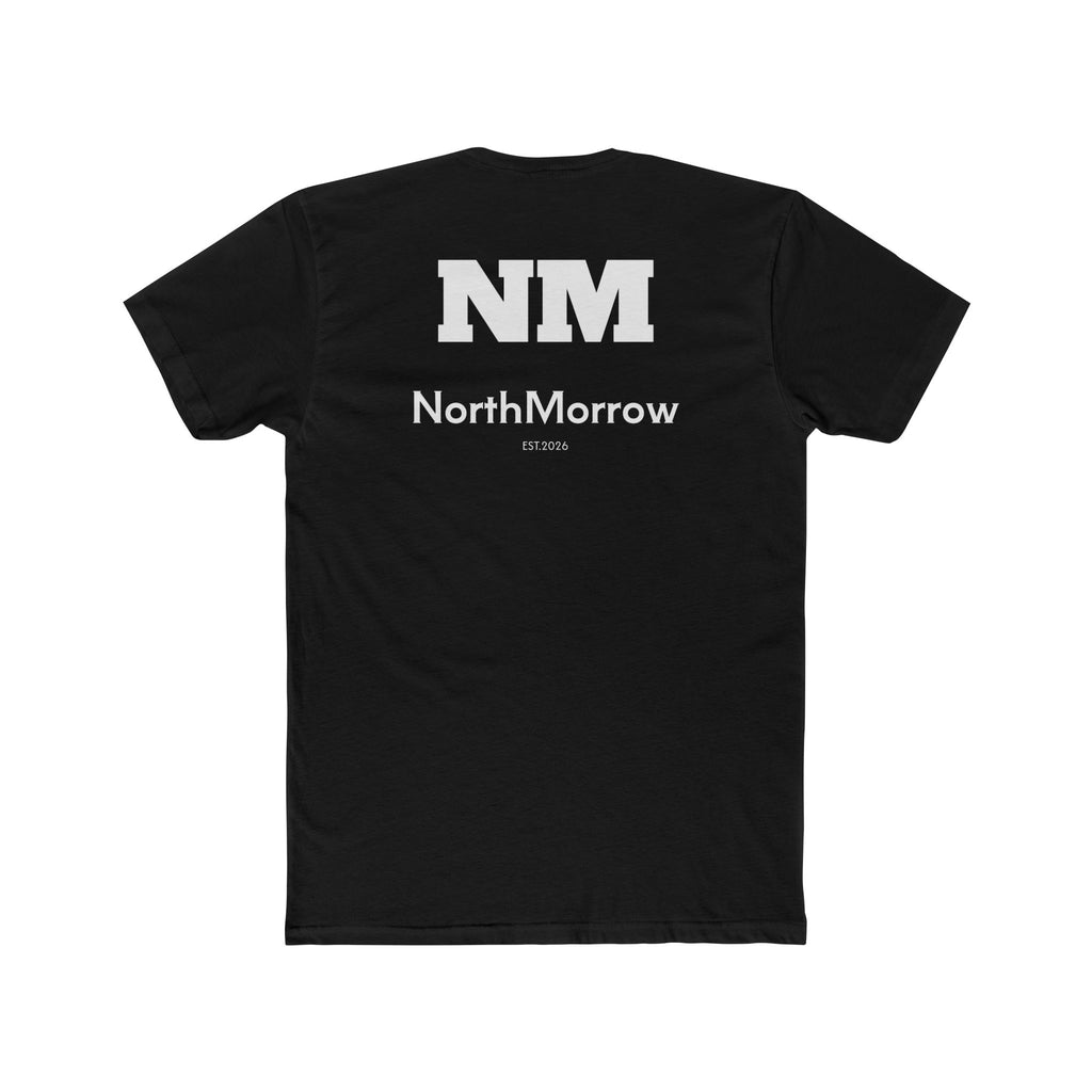 Back view of the Black t-shirt