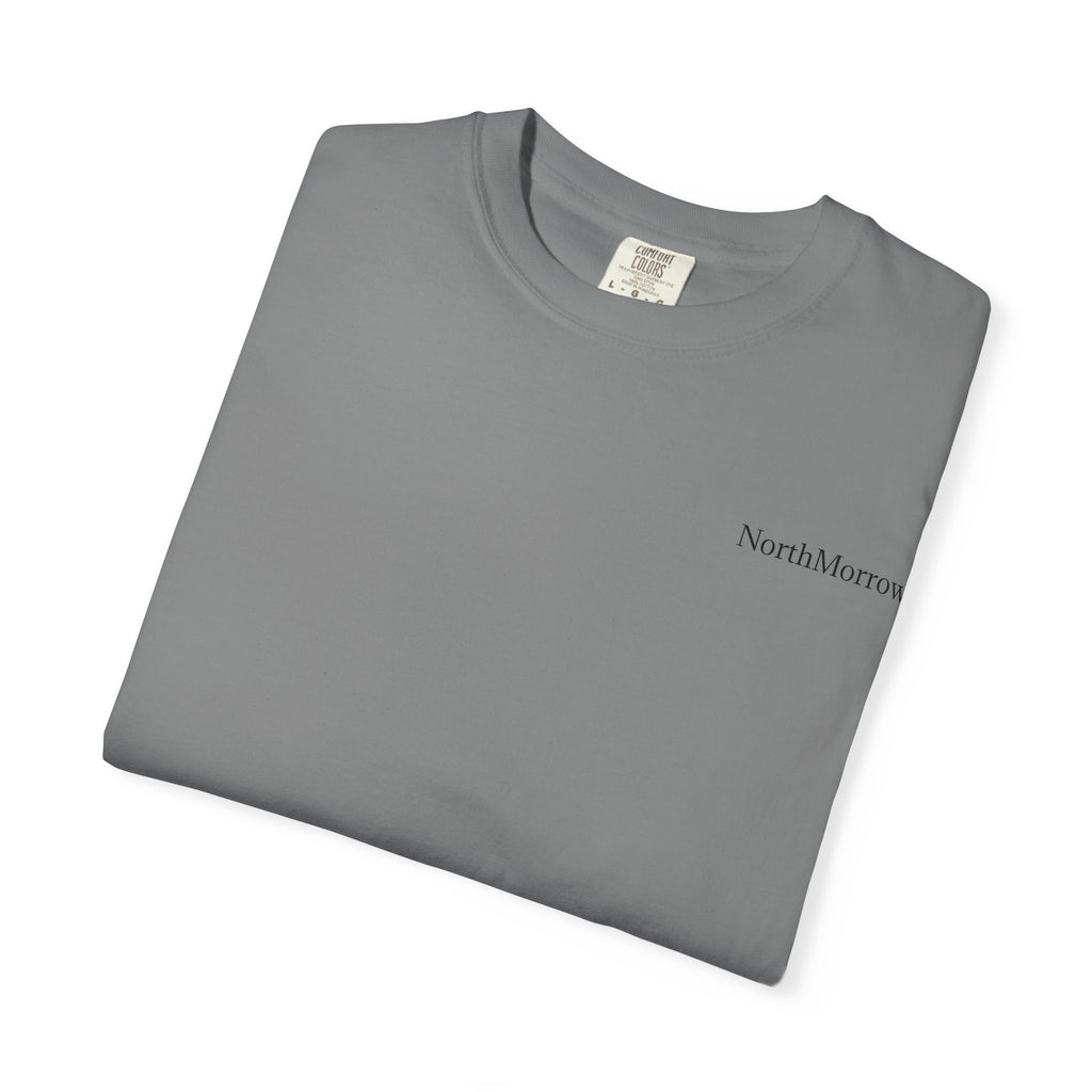 Folded gray t shirt