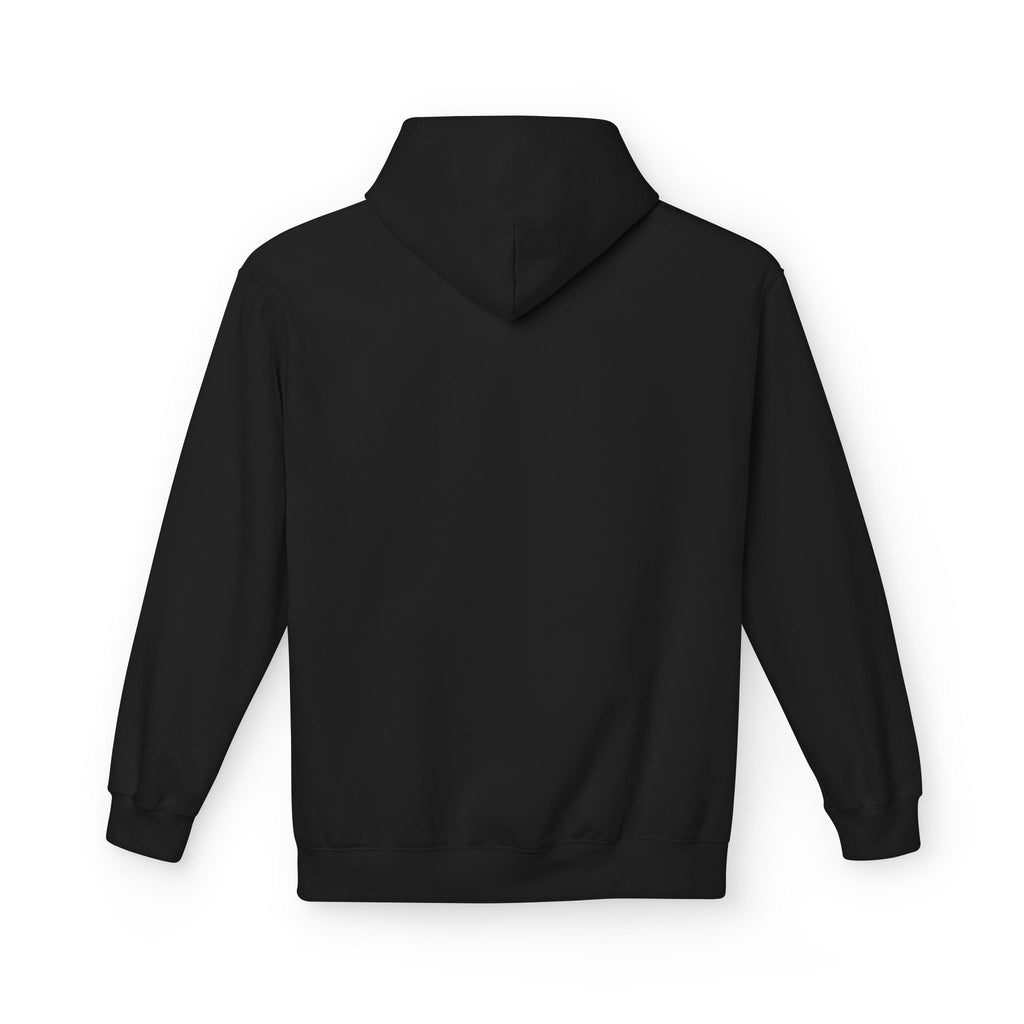 Black hoodie Back view 